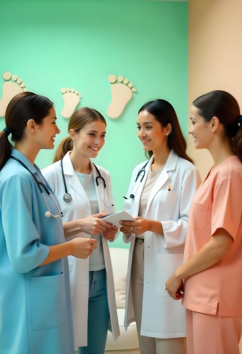Clinical specialists collaborating