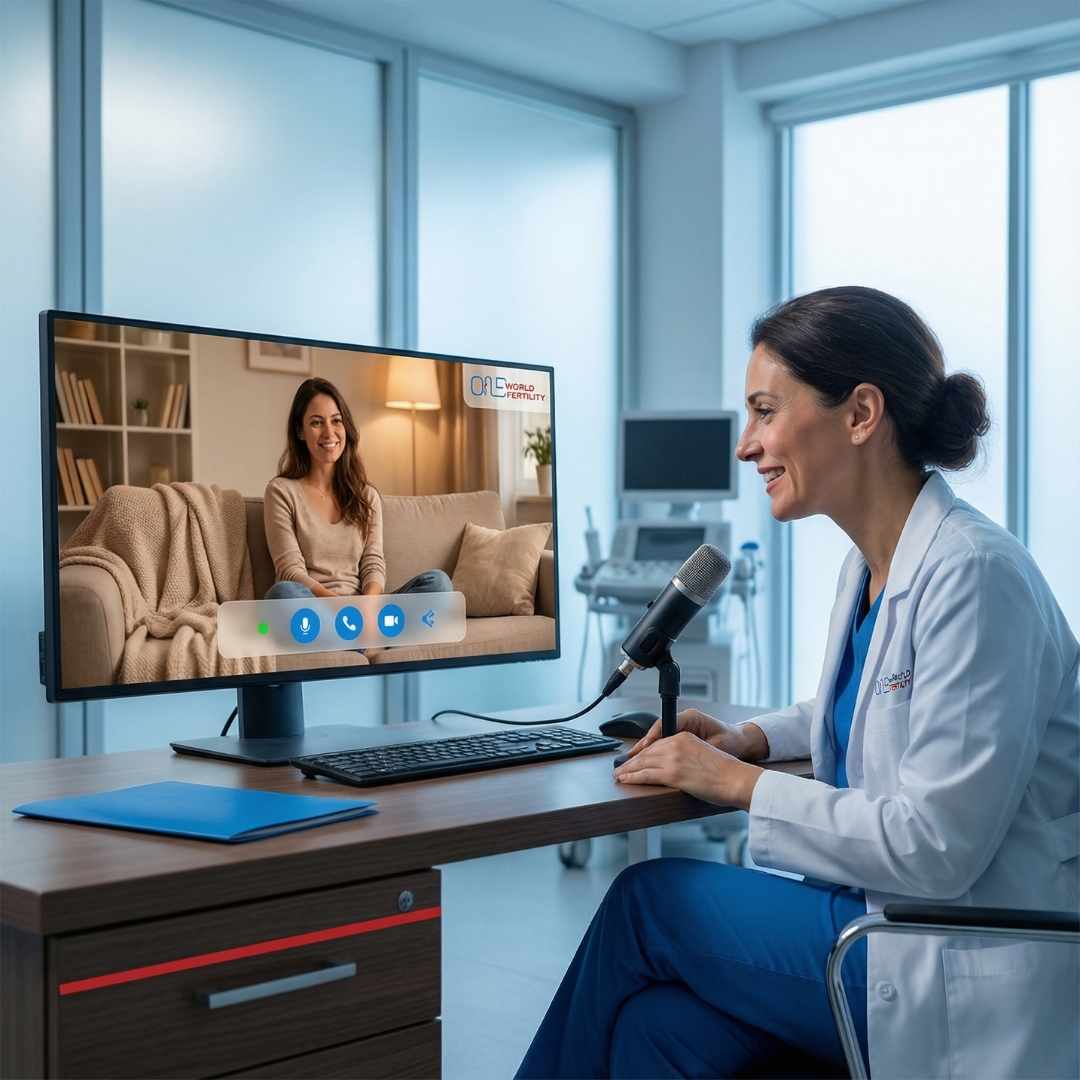 Online fertility consultation