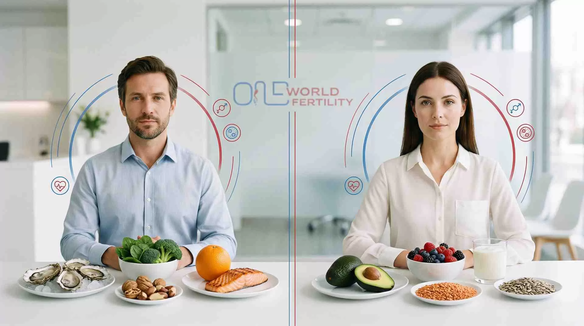 Are fertility diets different for men and women