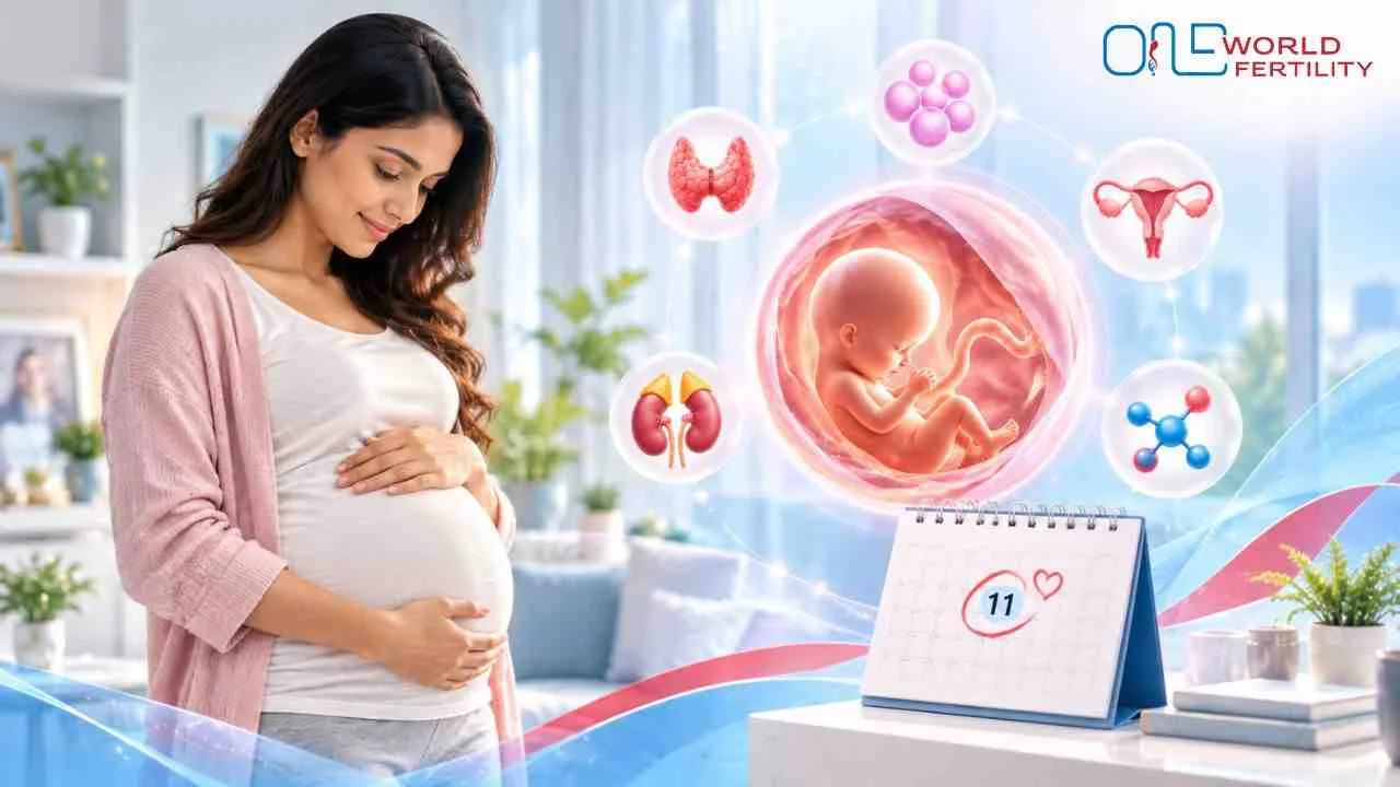 What Hormonal Changes Occur During the Eleventh Week of IVF Pregnancy?