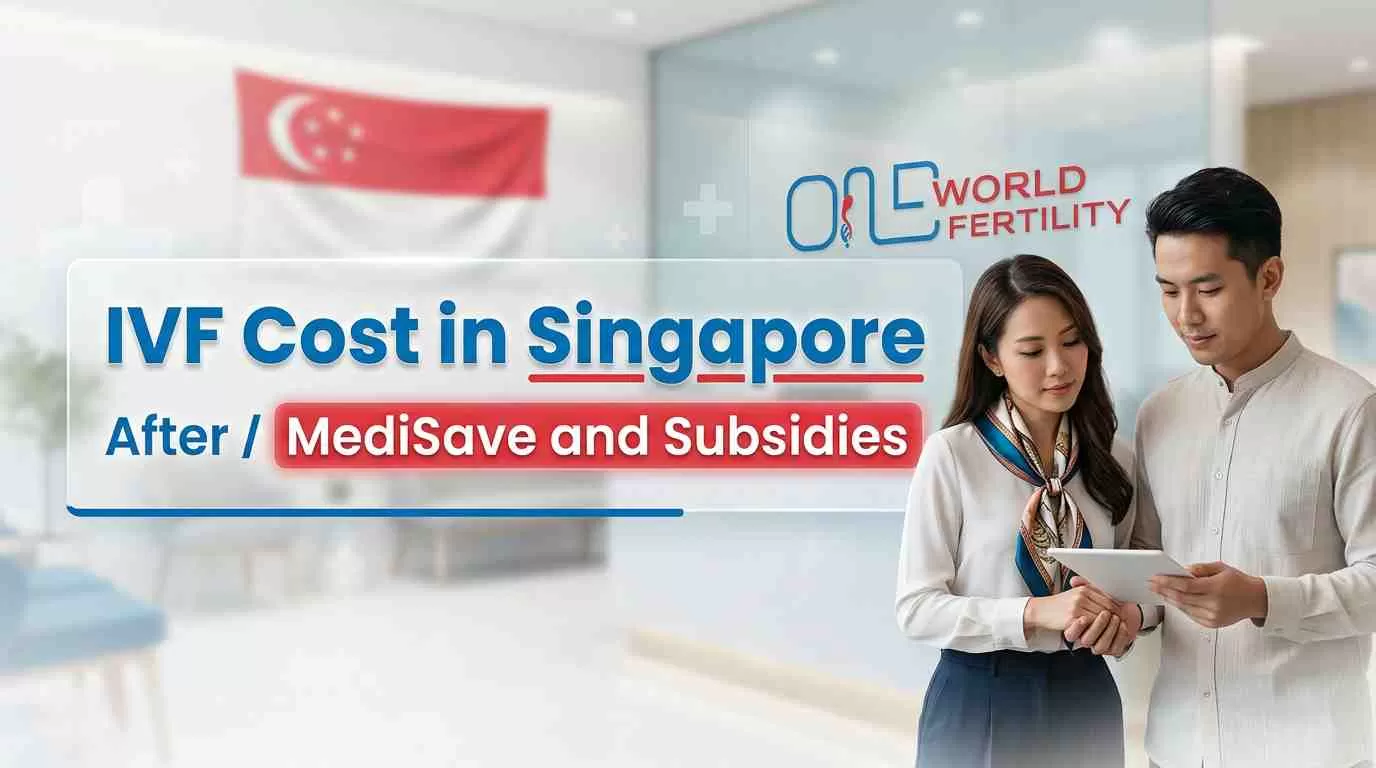 IVF cost in Singapore after MediSave and subsidies showing real patient cost breakdown and treatment pricing
