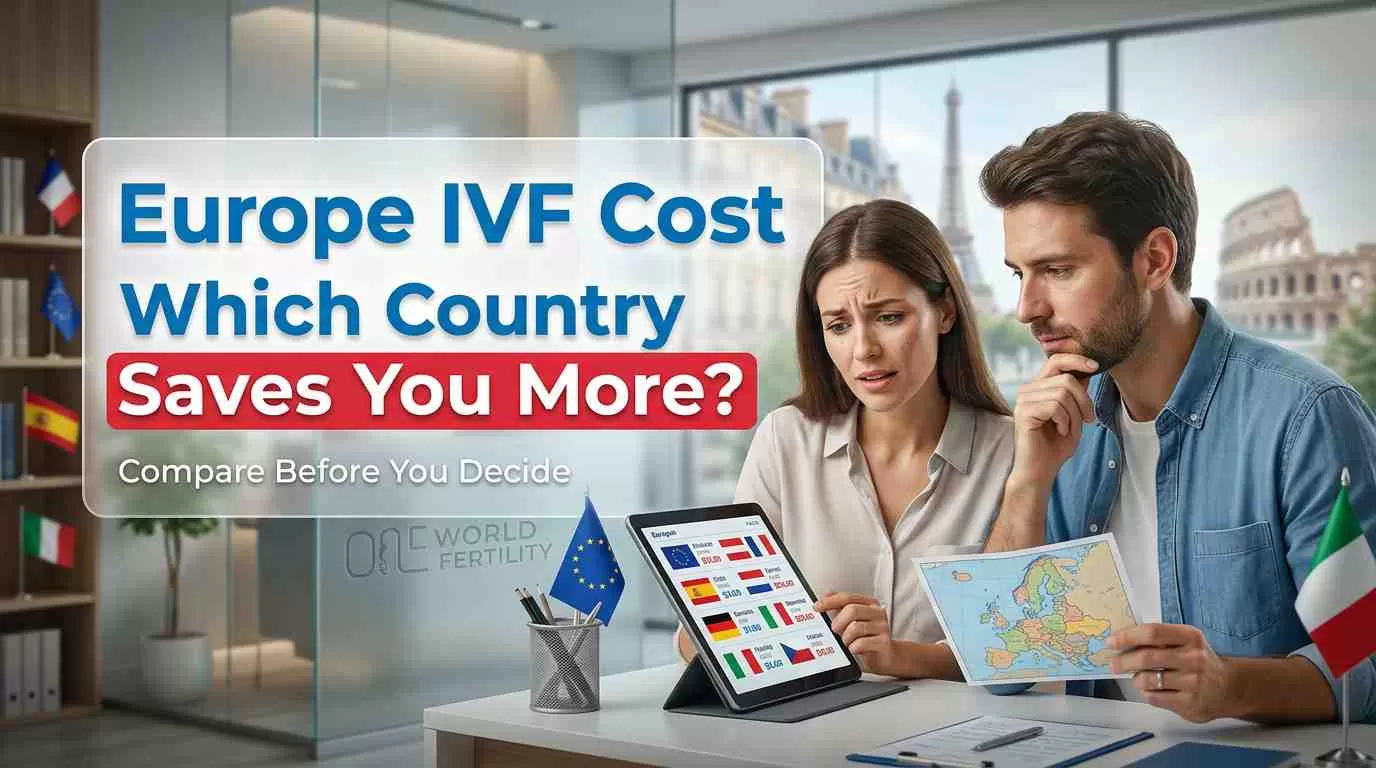 IVF cost in Europe comparison showing country prices, laws, and real treatment costs for couples