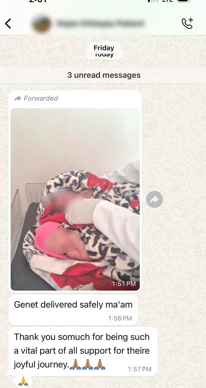 A Joyful and Safe Arrival