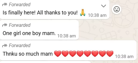 A Boy and a Girl, Dreams Fulfilled