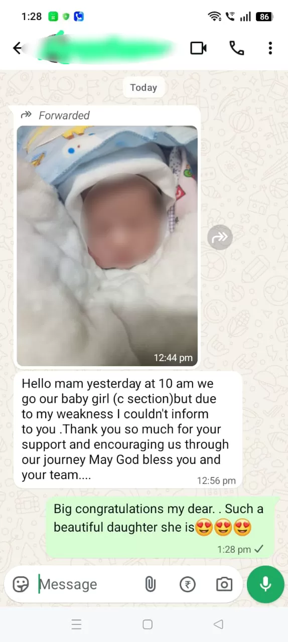 A Message That Touched Our Hearts