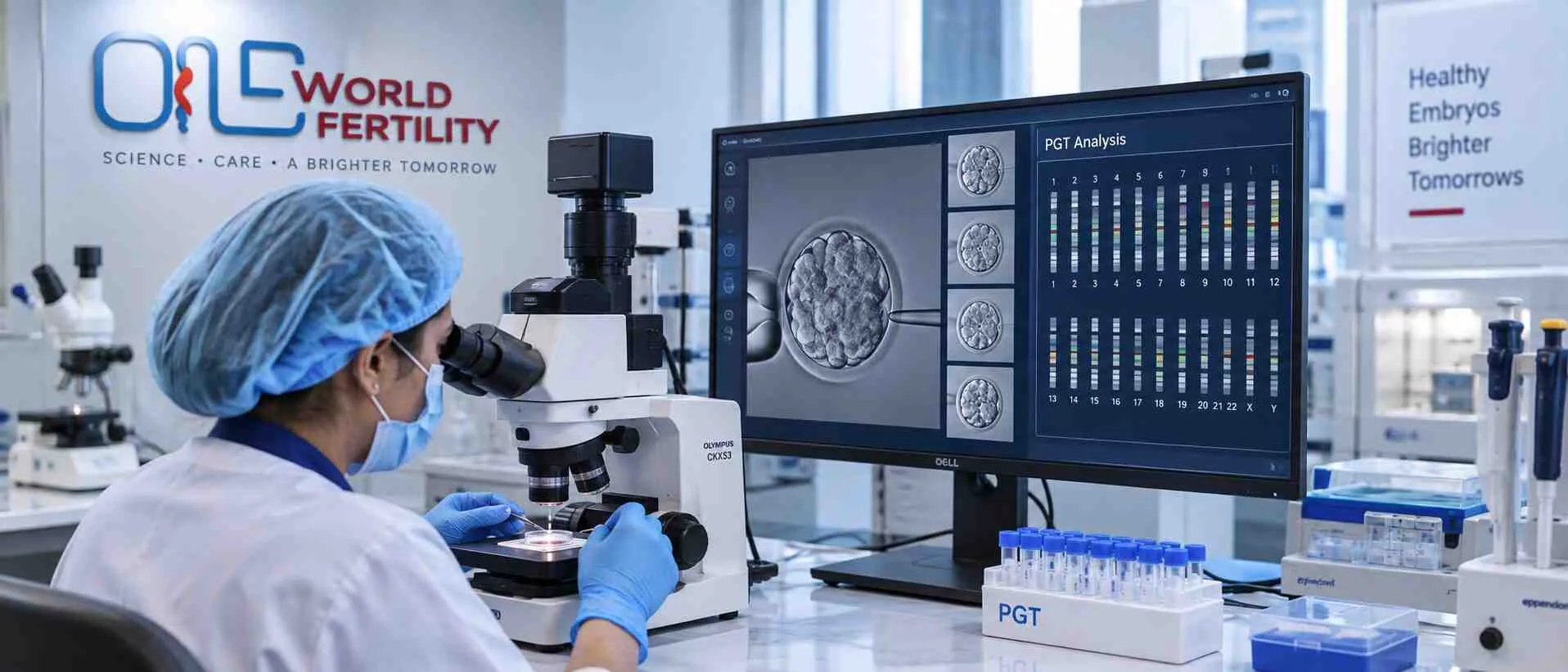 Genetic testing of embryos (PGT)