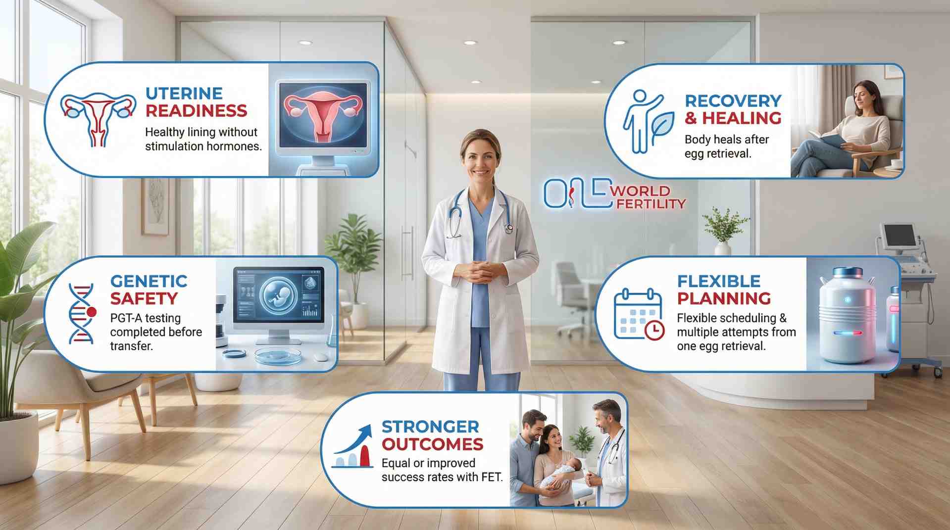 FET Over Fresh Transfer - One world