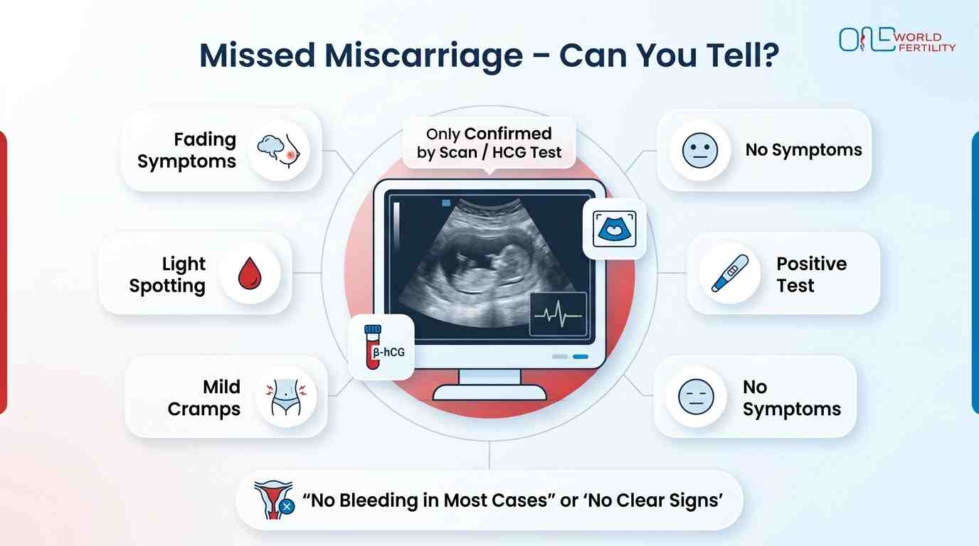 signs of a missed miscarriage signs of a missed miscarriage - oneworld fertility