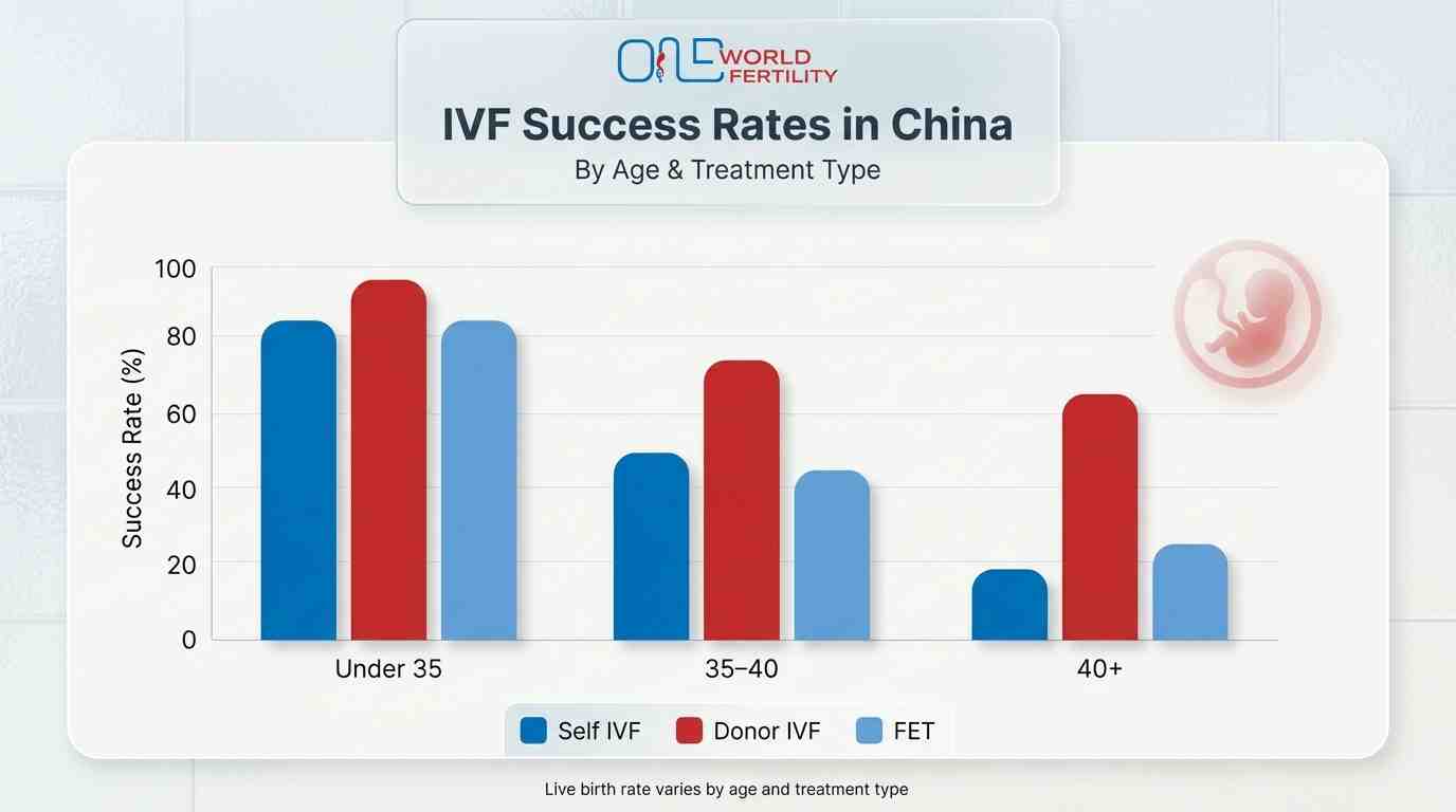 IVF Success Rate by Age and Cycle Type in China - one world fetility.jpeg